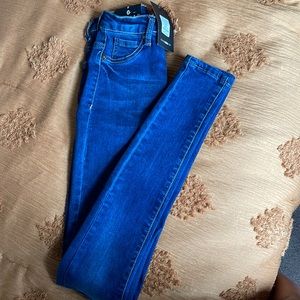 Fashion Nova Up High Skinny Jeans Size 0